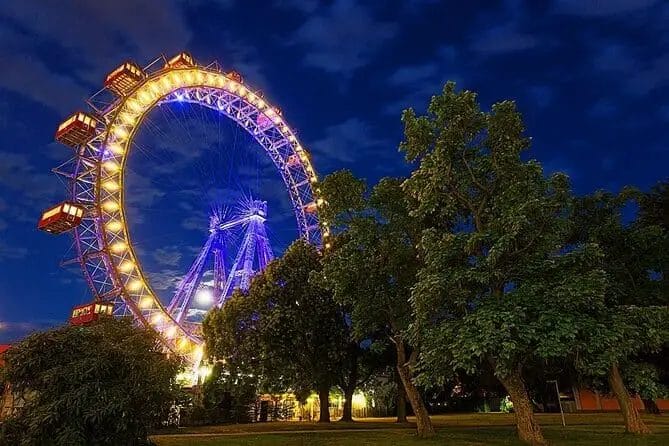 Wiener Riesenrad Giant Ferris Wheel Billet d'entrée à Vienne