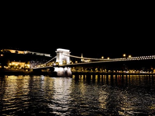 Night Photography-Szechenyi Chain Bridge Best Photo Spots in Budapest
