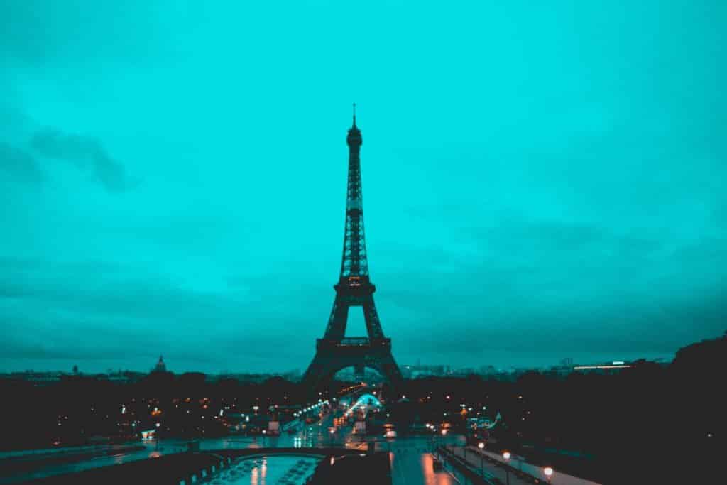 Torre Eiffel, París desde Trocadero