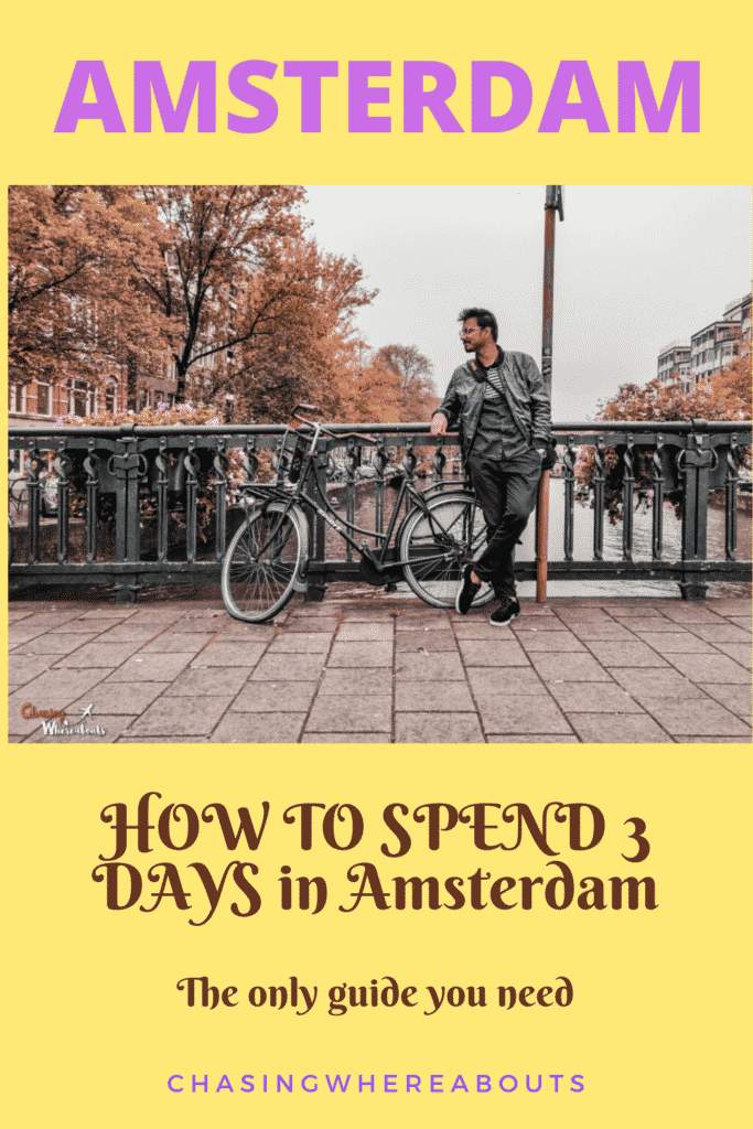 3 days in Amsterdam, chasing whereabouts