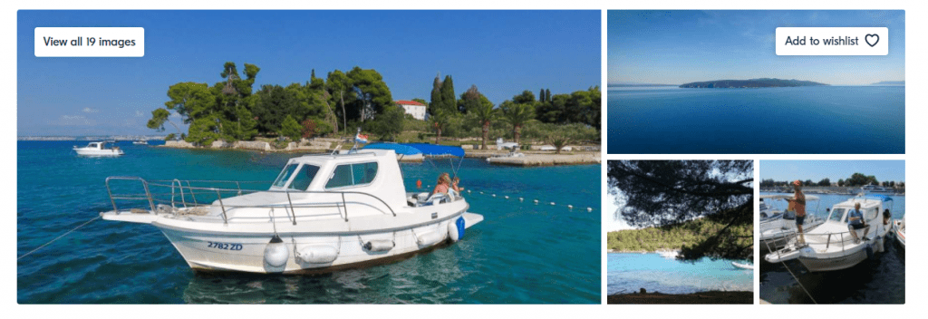 Island hopping in Croatia - Boat Tour from Zadar