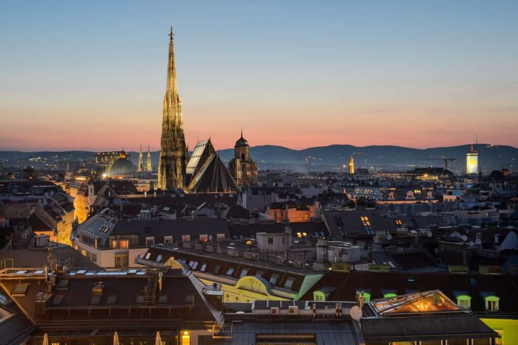 Best Places to visit in Europe in April - Vienna <a href=