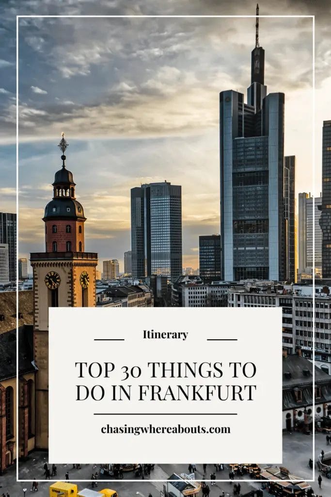 Top Things to do in Frankfur Germany