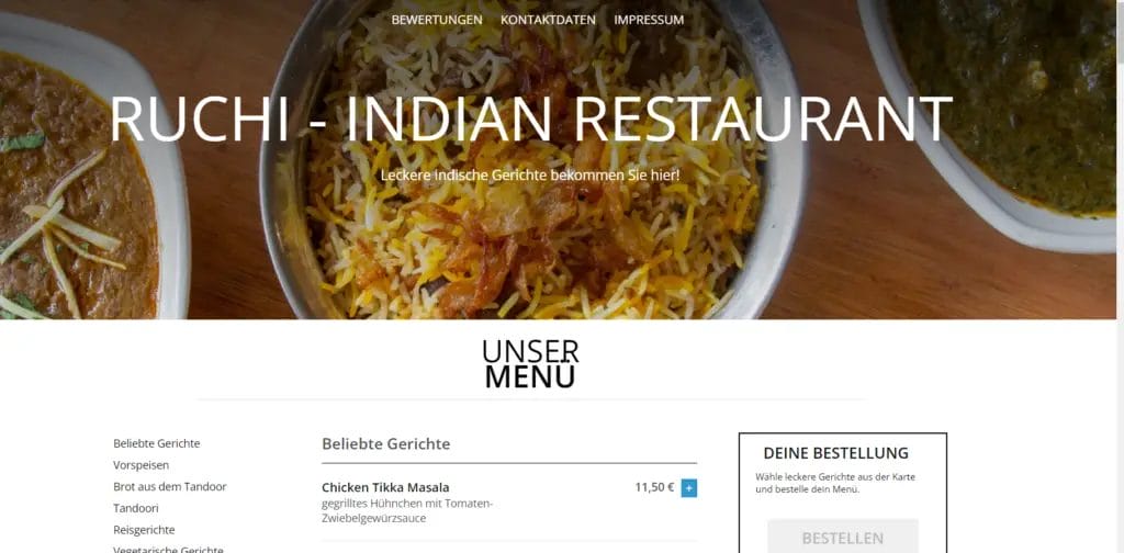 Indian Restaurants in Frankfurt