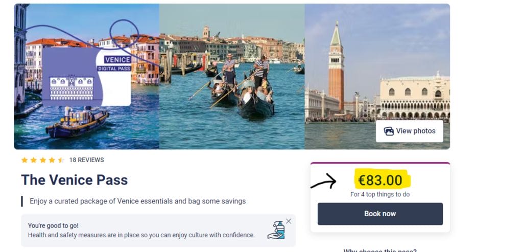 Venice City Pass Review