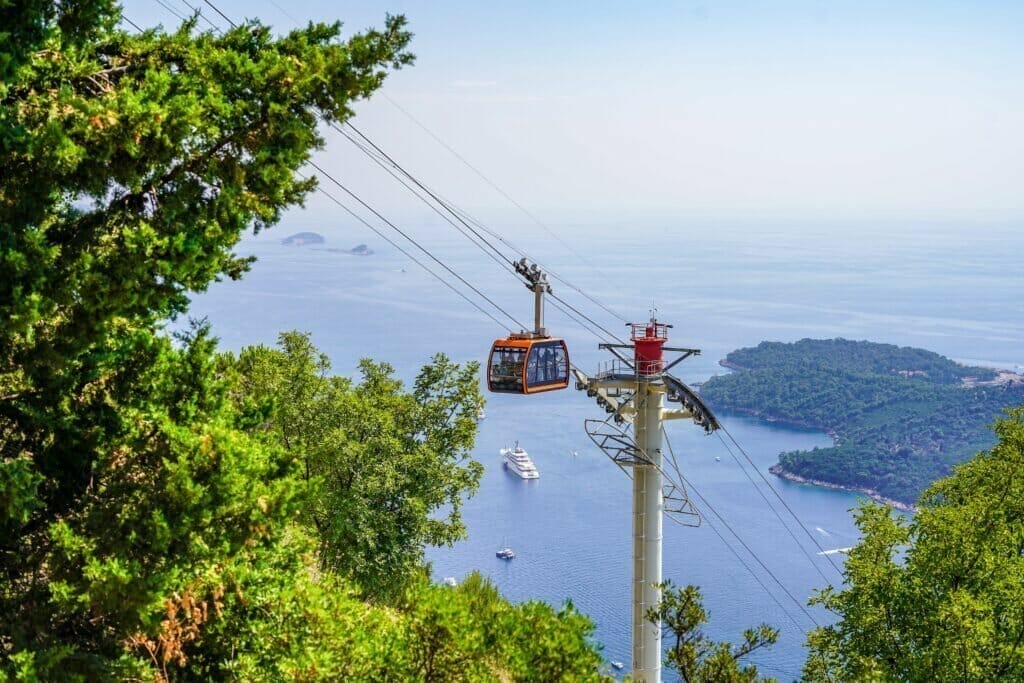 Cable car
- Things to do in Dubrovnik Croatia