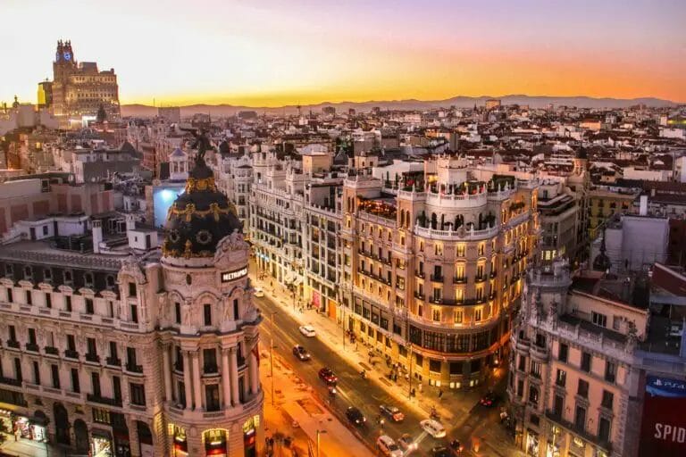 Einwöchige Reiseroute für Spanien