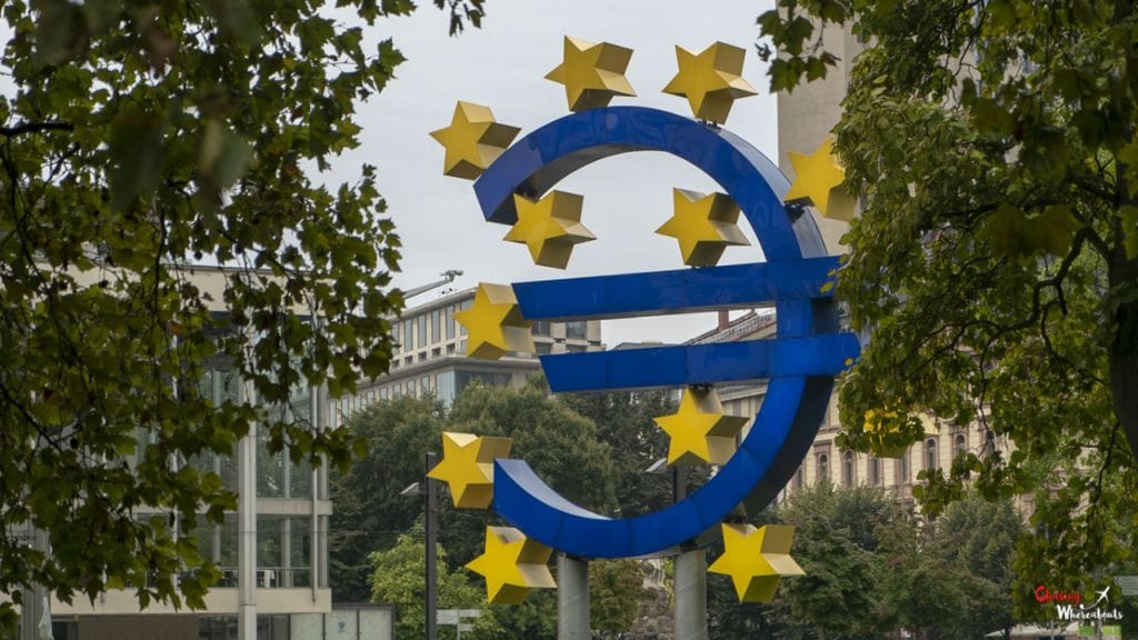 Frankfurt Euro Symbol