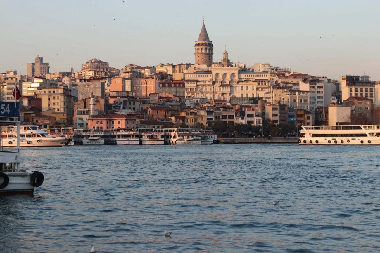 city near body of water - Tipping in Turkey