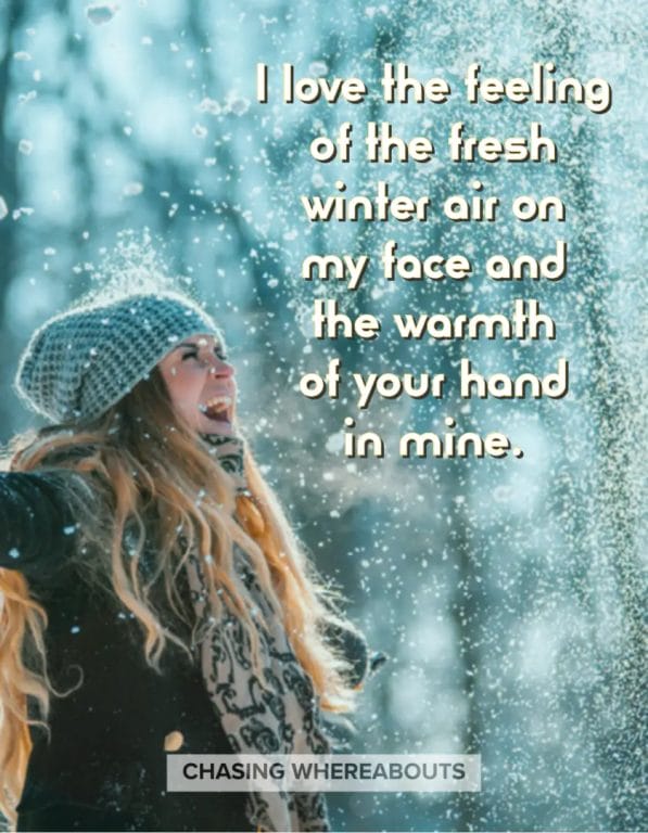 winter love quotes