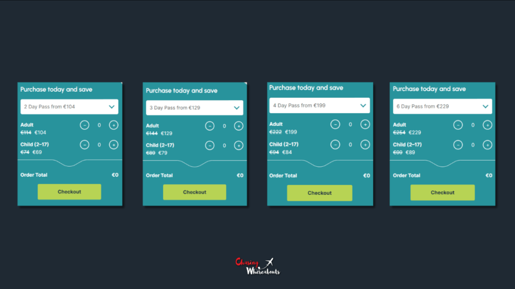 New Pricing of the Go City Paris Pass