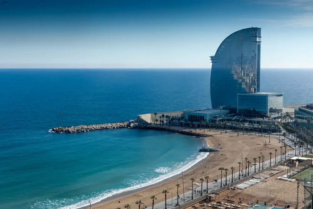 I migliori hotel sulla spiaggia di Barcellona