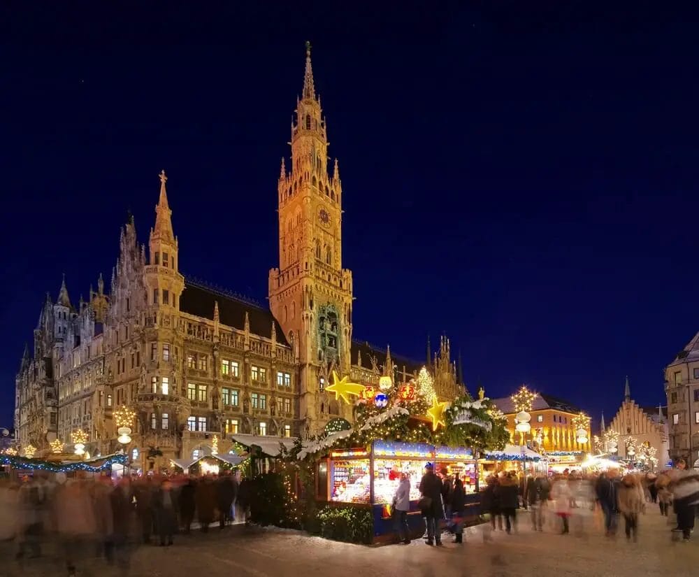 Christmas market in Munich.