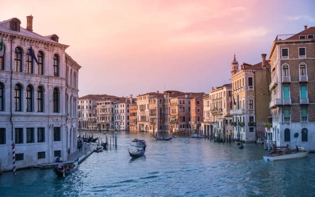 Gran Canal, Venecia.