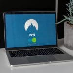 Grey and Black Macbook Pro Showing Vpn
