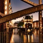 Explore the stunning bridge over a river offering picturesque views as part of your exciting things to do in Hamburg Germany.