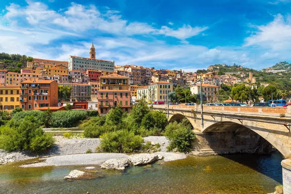 Ventimiglia offers visitors a variety of attractions and activities, including a bridge over a river.