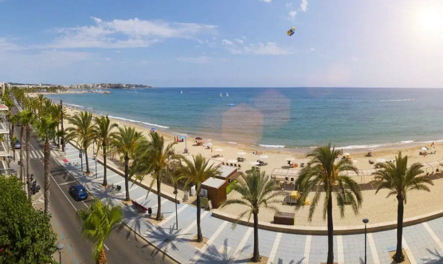 Beaches in Salou Spain