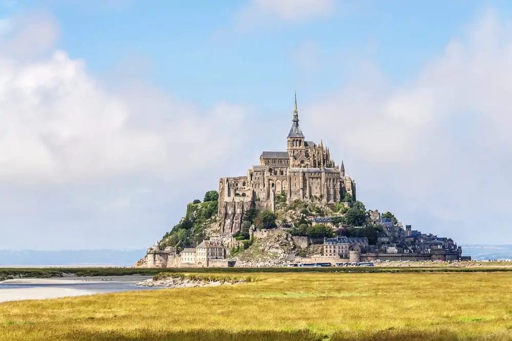 Places to Visit in Normandy: Mont Saint Michel, France.